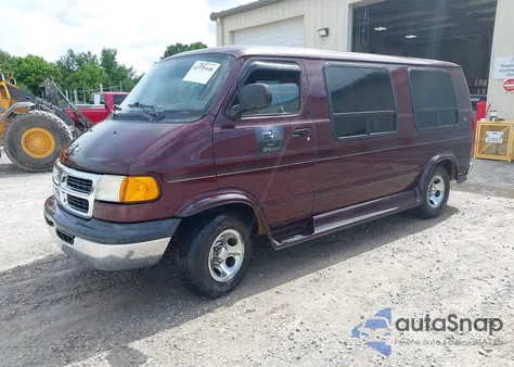 2002 Dodge Ram Van 1500 Conversion z USA, uszkodzony, nr VIN 2B6HB11Z02K111380